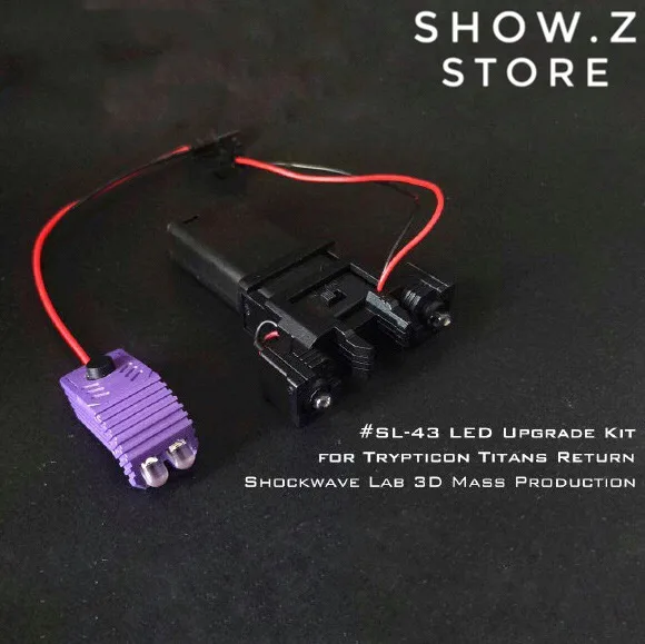 Светодиодный обновленный набор Shockwave Lab SL SL43 для титанов возврата Trypticon Transformation