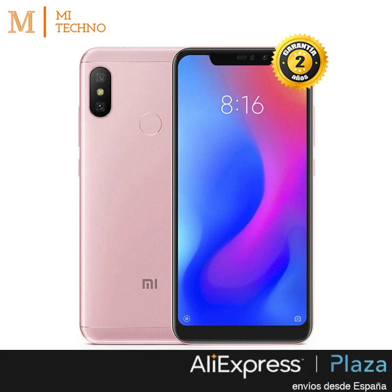 [Versión Global] Xiaomi Redmi Note 6 Pro 3GB RAM + 32GB ROM (Smartphone de 6.26\