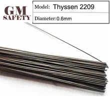 GM лазерная сварочная проволока Thyssen 2209 0,6 мм лазерная сварочная проволока для сварщиков 200 шт. в 1 трубке T03364