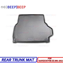 For Land Rover Range Rover III 2001-2012 car trunk liner boot cargo mat tray floor carpet boot cargo rear mat car styling