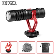 

BOYA BY-MM1 VideoMicro Compact On-Camera Recording Microphone for Canon Nikon Sony DJI Osmo DSLR Smooth Q 4 Feiyu Gimbal VS RODE