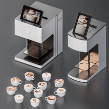 3D-принтер для печати на кофейной пенке, пивной пене, коктейлях, десертах и печенье. Кофе-принтер с WiFi делает креативные изображения и позволит получить конкурентное преимущество в кофейном бизнесе. Лучшая цена