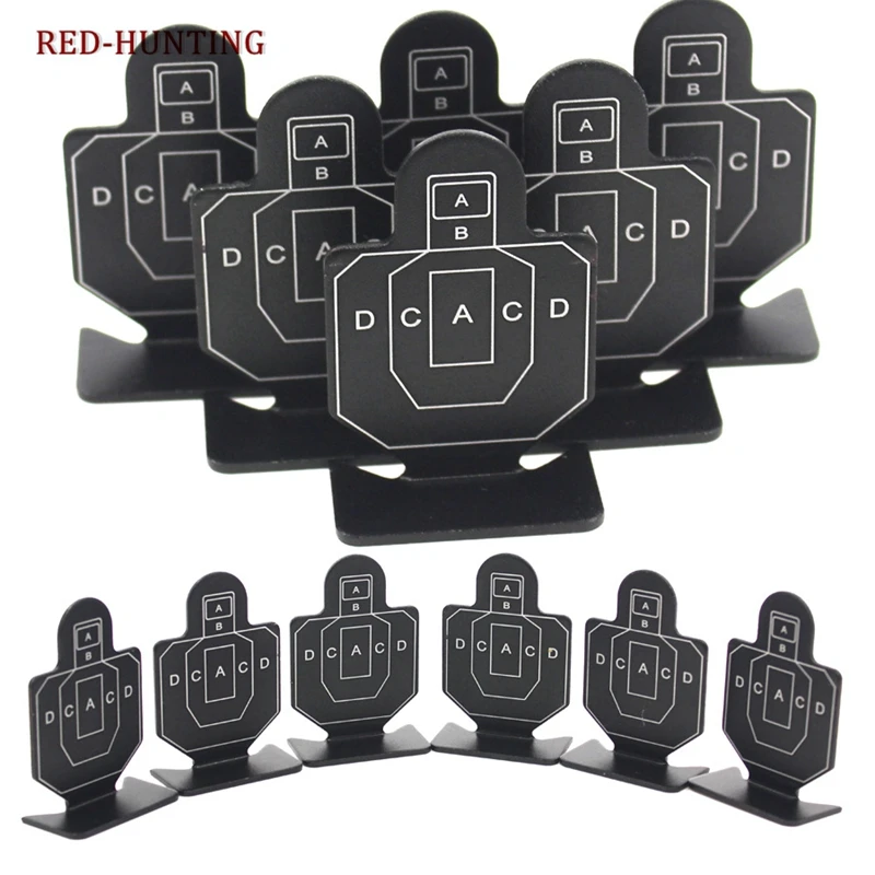 6PcsOutdoorMetalAirsoftTacticalTargetHuntingShootingTargetSet