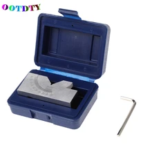 OOTDTY 0-60 градусов 73,6x23,7x34,3 мм прецизионный микро регулируемый угол V блок фрезерования