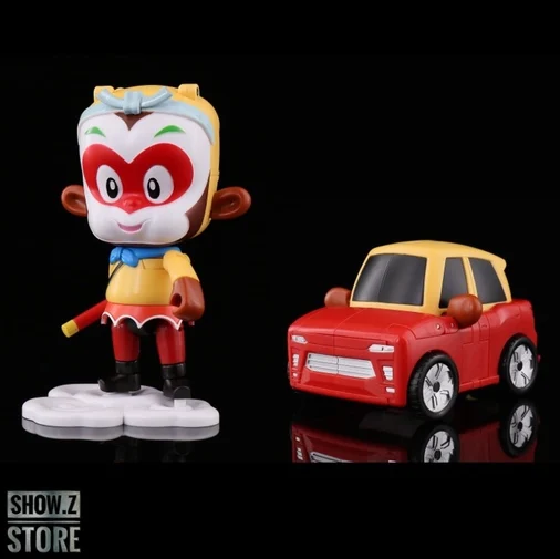 

[Show.Z Store] ShangMei Havoc in Heaven Sun Wukong Monkey King Transformation Action Figure