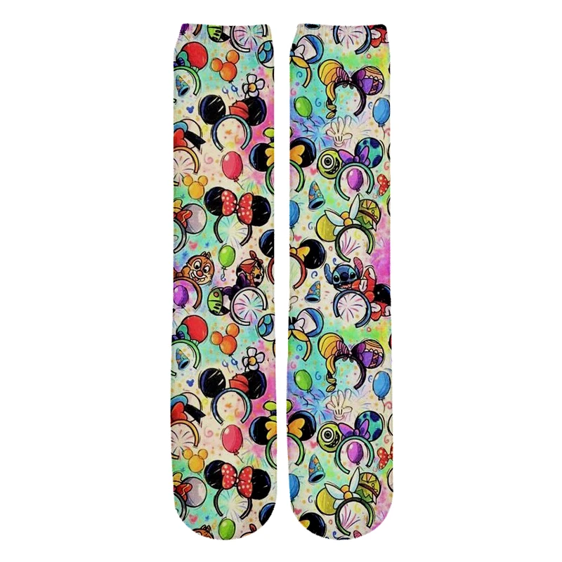 

2019 NEW 3d Printed Cartoon mouse Socks Women/Men Casual Cotton Warm Ankle Sock High Quality Funny Socks
