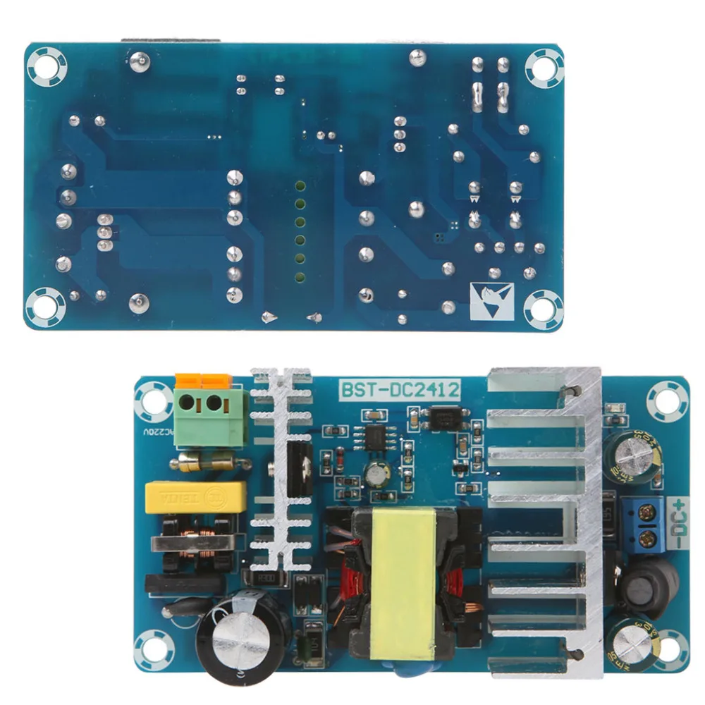 OOTDTY 6A-8A 50 Гц/60 Гц блок для 12 в 100 Вт импульсный источник питания AC-DC модуль XK-2412