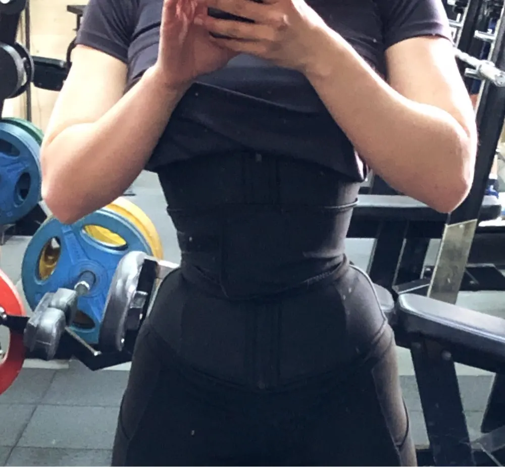 Zip-Up Velcro Waist Trainer Adjustable Waistband photo review