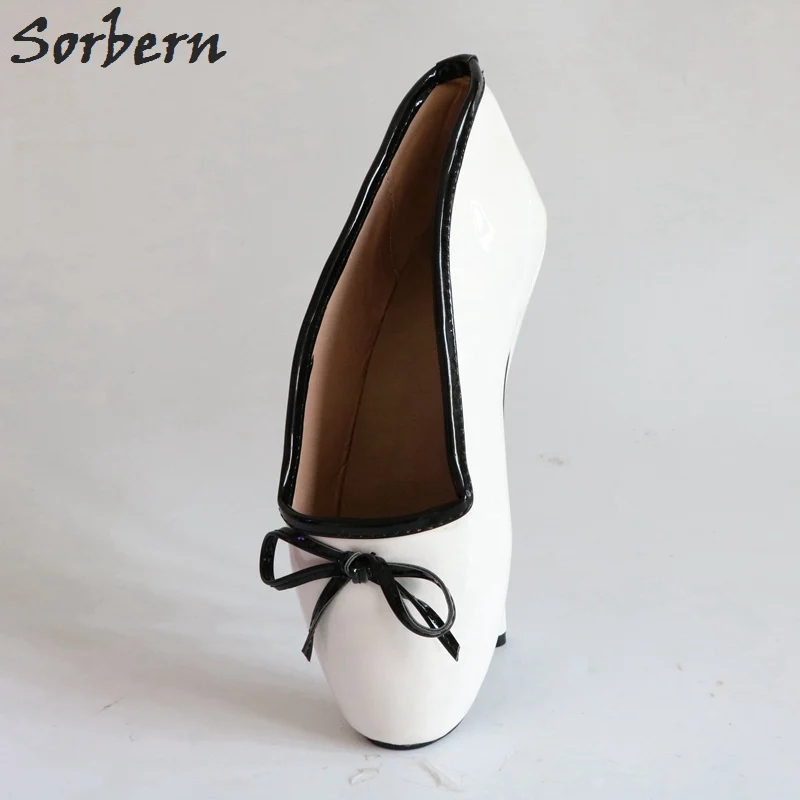 Unisex white Custom Sorbern Diseñador Alta Moda Lady Tacones Color Puntillas Fetiche Alto De Tacón Punta Gaga Zapatos wSqHYS1a