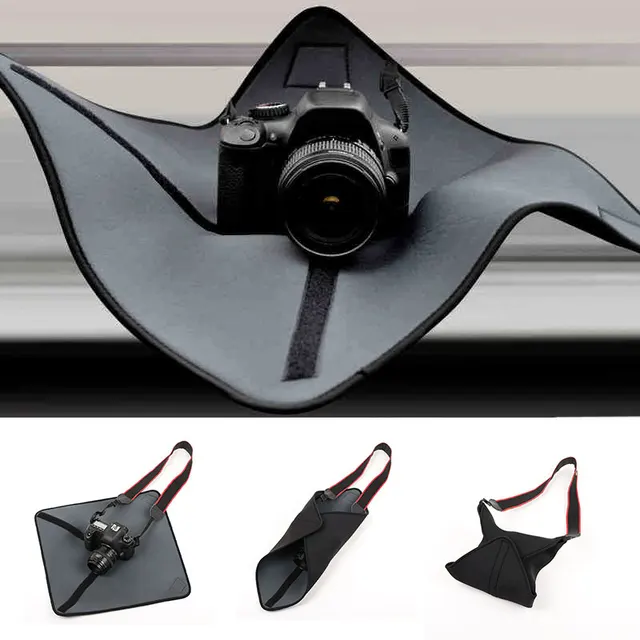 US $4.34 Camera Wrap Cloth Cover Waterproof 4040cm Lens Shockproof Folding Wrap Cloth Cover Rain Cover for 