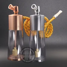 Высококлассный стеклянный наргиле кальян набор черный кальян Полный керамический чаша для курения chicha 55 см водопровод шланг наргиле цветок подарочная коробка