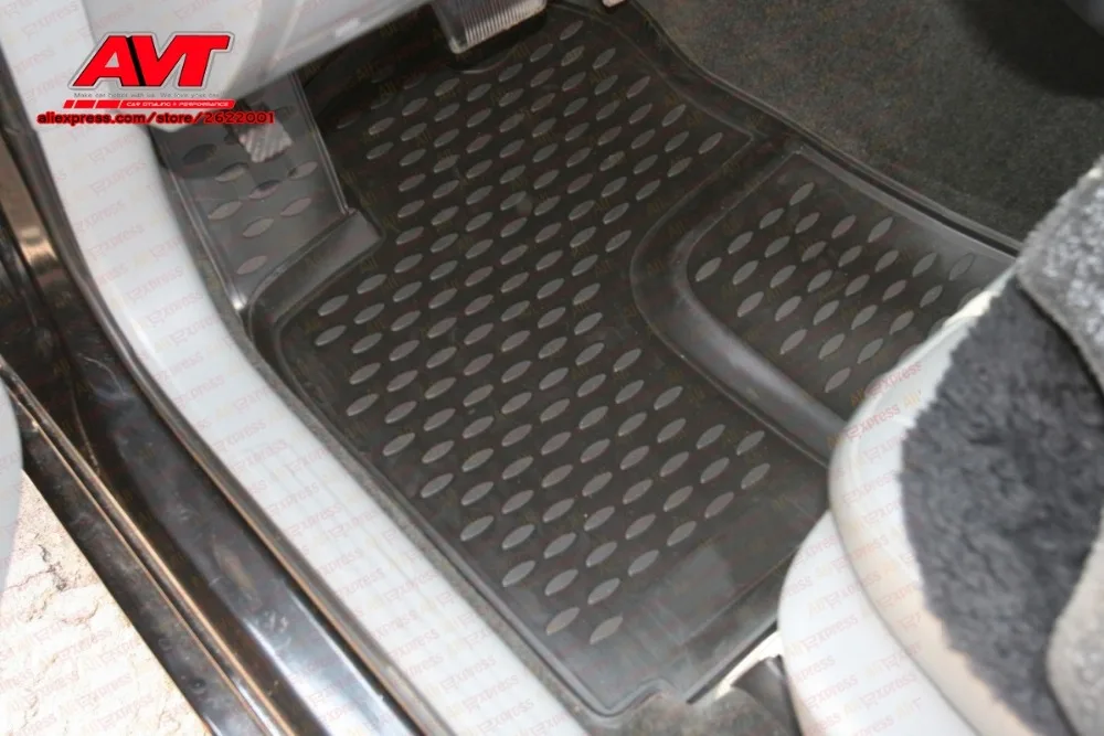 Floor mats for Chrysler 300C 2004-2012 4 pcs rubber rugs non slip rubber interior car styling accessories