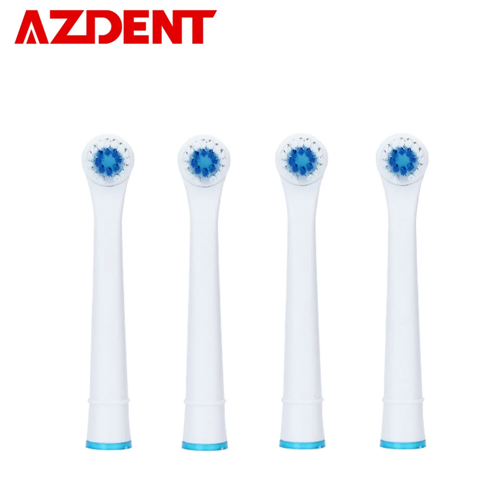 Головки зубных щеток AZDENT 4 шт./лот сменные насадки для электрической зубной щетки