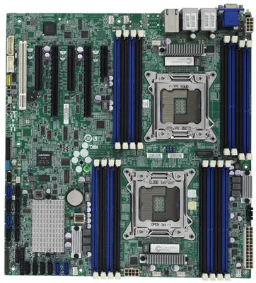 Серверная плата Tyna S7050 LGA2011 X79/C602 поддержка VGA для S2600CP|Материнские платы| |