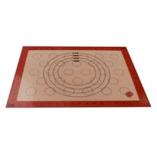 1/pc Макарон Силиконовые подушки выпечки инструменты для выпечки со шкалой безопасный пищевой инструмент безопасный и здоровый высокая температура легко чистить