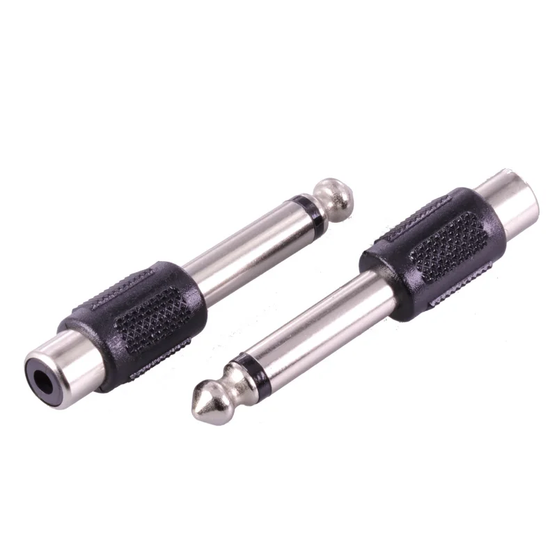 3 шт. разъёмы адаптеры 6 35 мм мм|plug connector|plug adapter connectorplug 6.35mm |