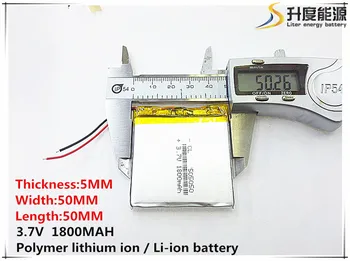 

[SD] 3.7V,1800mAH,505050 ( polymer lithium ion battery ) Li-ion battery for tablet pc,GPS,mp3,mp4,cell phone,speake