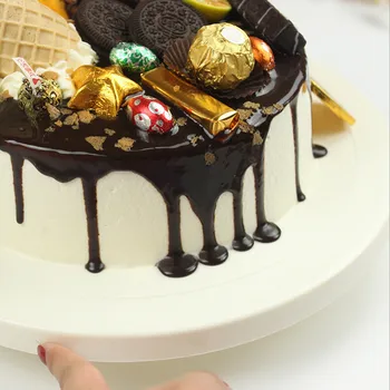 

LIXYMO 28cm 10inch Cake decoration Turntable Stands 28cm top Cake Decorating Rotating Revolving Platform necessary cake tools