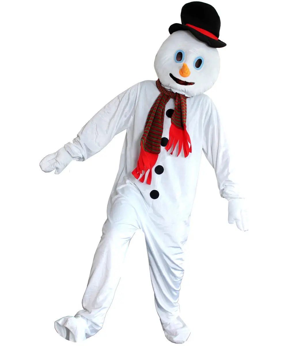 ADULT CHRISTMAS MASCOT SNOWMAN SANTA CLAUS PLUSH BIG HEAD XMAS FANCY DRESS ADULT CHRISTMAS MASCOT SNOWMAN SANTA CLAUS PLUSH BIG HEAD XMAS FANCY DRESS