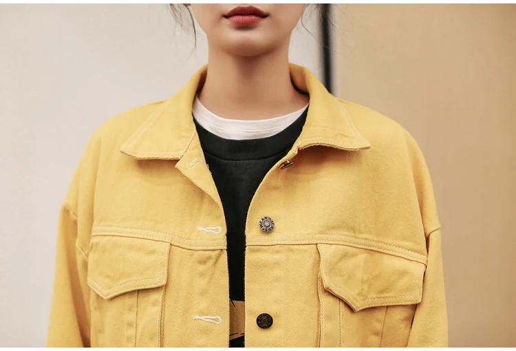 Светильник Obrix, хлопковая короткая милая корейская модная уличная куртка с яркими карманами, Женская Весенняя Повседневная стильная куртка для повседневной носки