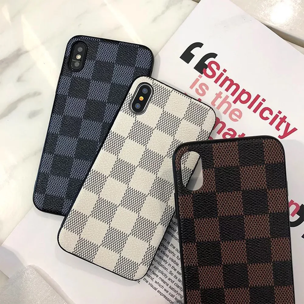 

Luxury PU Leather Ultra Slim Phone Case For Iphone 6S 8Plus 7 6 Apple cases for Iphone XS Max XR X Fashion Mobile Cover