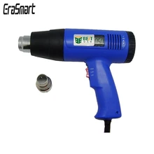 Тепловой пистолет горячего воздуха BST-8016 Портативный ЖК-дисплей Электронный тепловой пистолет 220 В 1600 Вт для ремонта SMT SMD