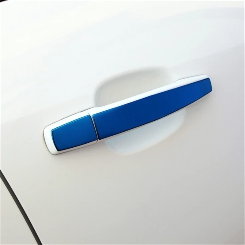 

Door Handle exterior promote chromium auto accessories decoration sticker strip modification car styling 17 FOR Chevrolet Traxes