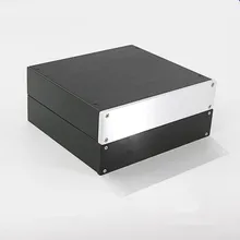 BZ2204B All Aluminum Housing Mini Amplifier Chassis Power Amp Case DIY Box 210MM*46MM*191MM bz2412b all aluminum power amplifier chassis 1969 class a amplifier housing audio amp enclosure diy box