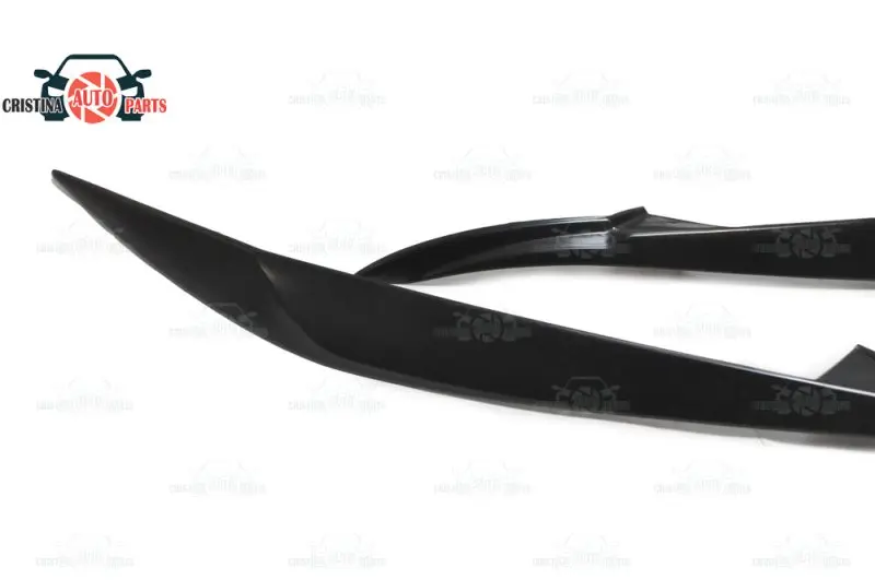 Брови для BMW X6 E71 2008 2014 светодиодный ных фар ресниц пластиковые ABS молдинги