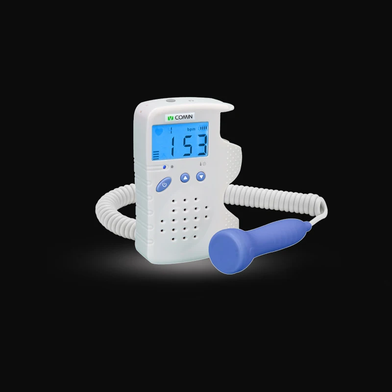 Fetal Doppler FD-200D Fetal Heart Rate Detection Device Easy to use for Home Rechargeable LCD Fetal Doppler