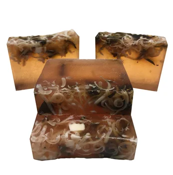 

Natural HANDMADE LILAC essential oil Moisturizer Antibacterial Soap Bar with Glycerine softening Face 4pcs