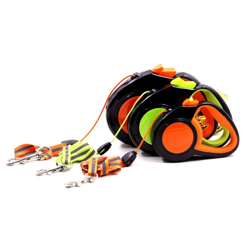 

Fast Shipping Dog Leash 3/5/8M Retractable Reflective Dog Leashes Traction Rope At Night Walking Dog Leashes Adjustable Pet Lead