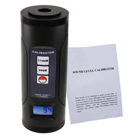 Digital Sound Level Meter Calibrator 94dB & 114dB for 1/2" and 1" Microphone, Portable with Backlight, Calibration Tool 2