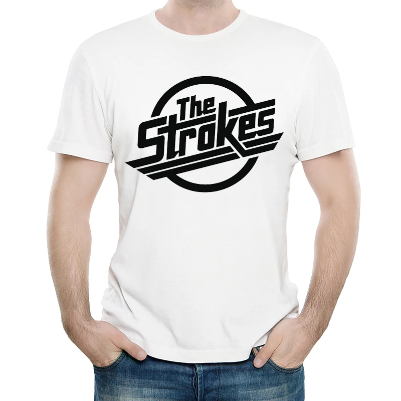 the strokes band tee