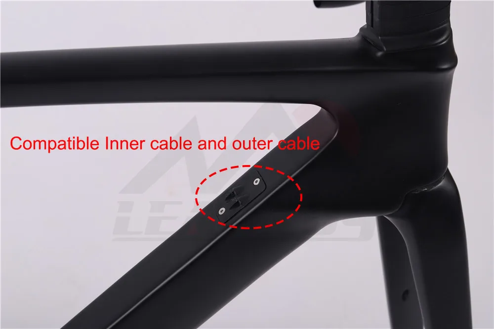 Downtube Inner and outer cable