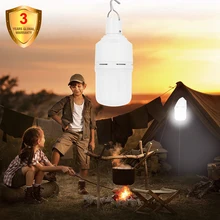 

5 Way 220V 7W Emergency Light Rechargeable LED Bulb Backup Power Outage USB Rechargeable Tent Police Bar Car Emergency Light