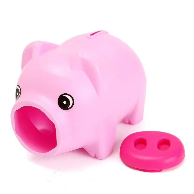 Pink Blue Green Portable Cute Plastic Piggy Bank Saving Cash Coin Pink Blue Green Portable Cute Plastic Piggy Bank Saving Cash Coin Money Box Children Toy Kids