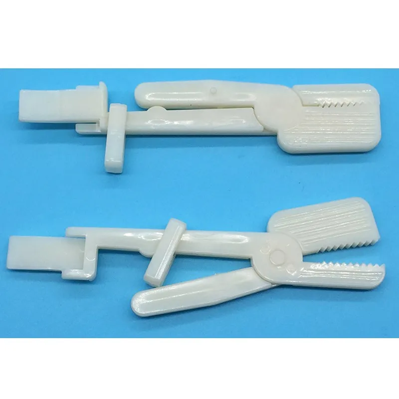 1Pcs Dental Ray Film Radiograph Holder Clip Blue Plastic Autoclavable