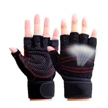 Half Finger Gym Gloves Heavyweight Sports Exercise Weight Lifting Gloves Body Building Training Sport font b