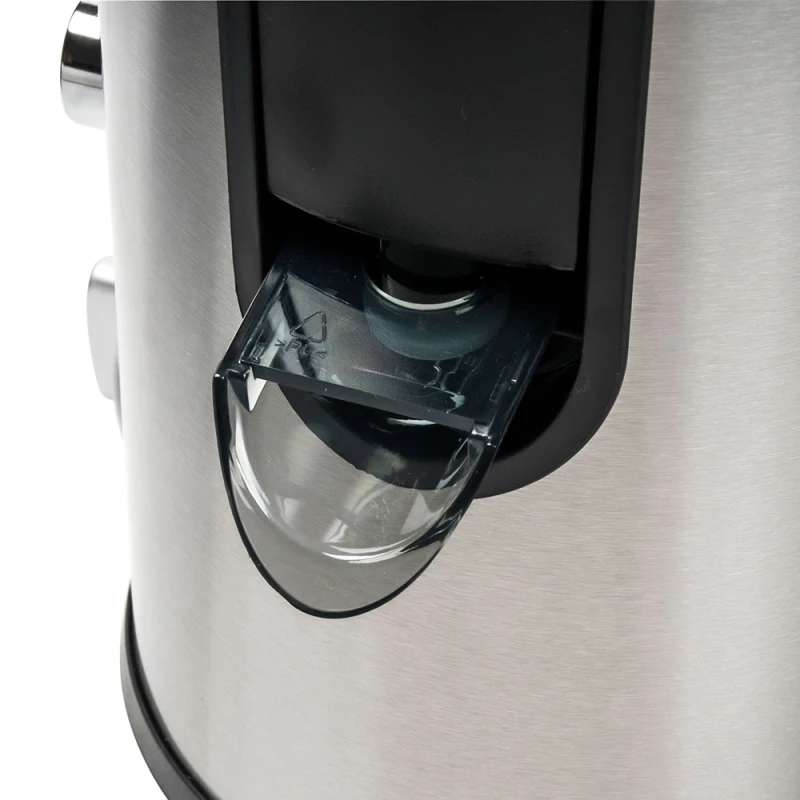 Соковыжималка электрическая Endever Sigma 76 (Мощность 400Вт, скорость вращения центрифуги 21000 об/мин, резервуар для сока 450 мл, резервуара для мякоти 1,5 л, Функция антикапля 2 режима работы, мелкоячеистый фильтр из нержавеющей стали)