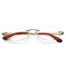 Женские очки для чтения с алмазной огранкой, Женские королевские роскошные стразы, оправа из сплава без оправы, очки для чтения