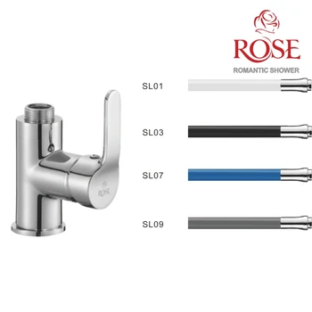 

ROSE Set kitchen faucet with nut and movable spout faucet kitchen with flexible spout, faucet for water Kitchen,flexible faucet kitchen set kitchen, set faucet and flexible spout,tap for cold and hot water