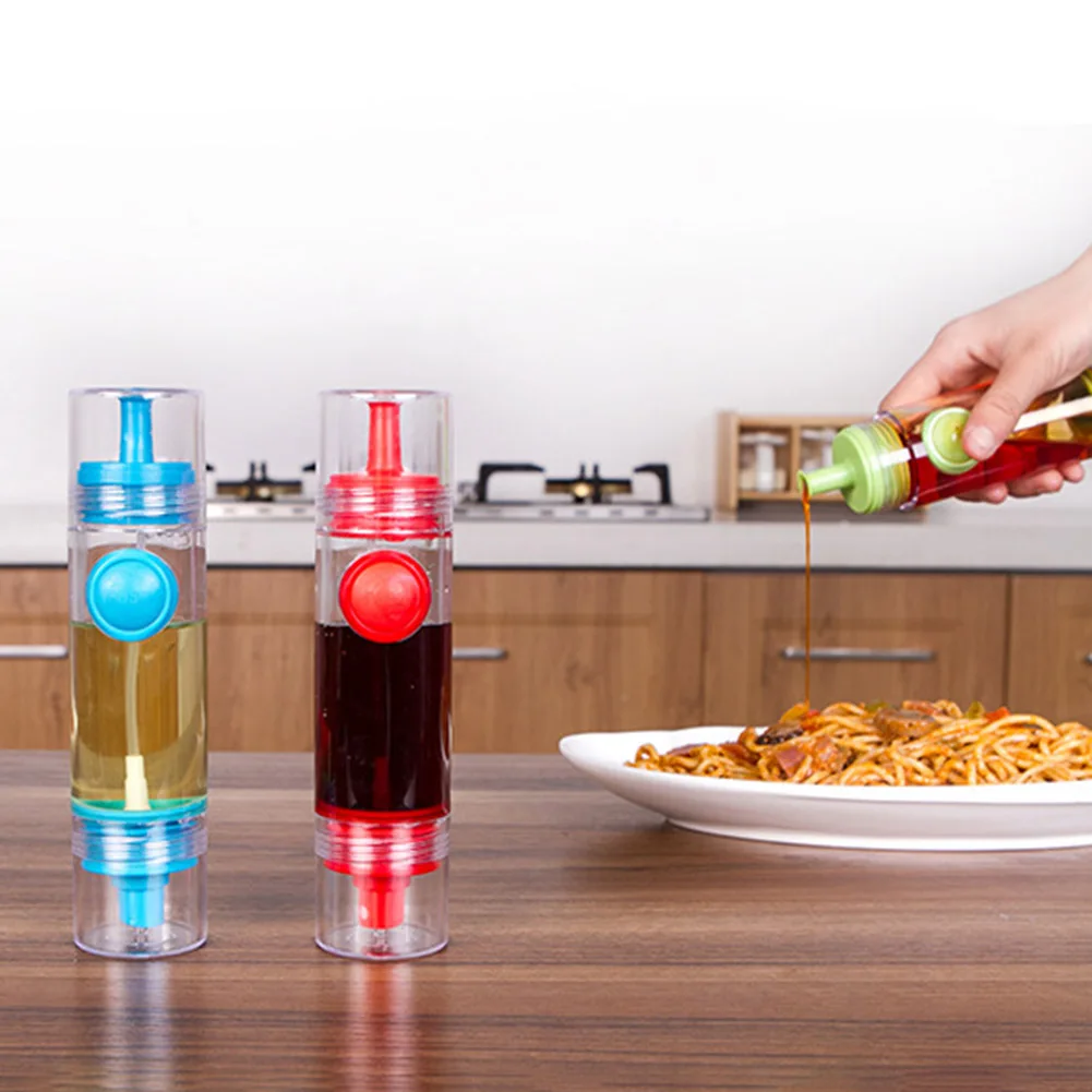 1PC 2 in 1 Cooking Olive Oil Pump Sprayer Bottle + Press ...
