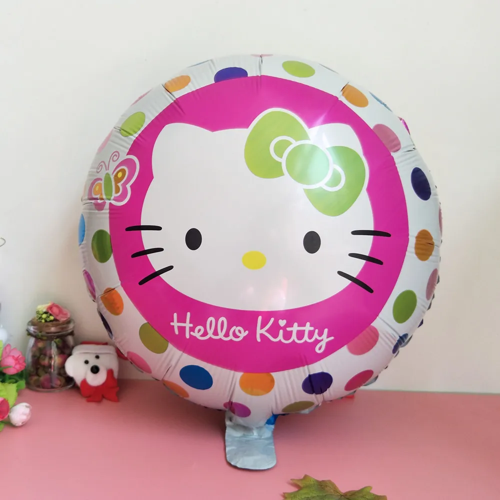 XXYYZZ KT Кошка Фольгированные Шары новогодний декор 2 видов Ballon 18 дюймов тема День
