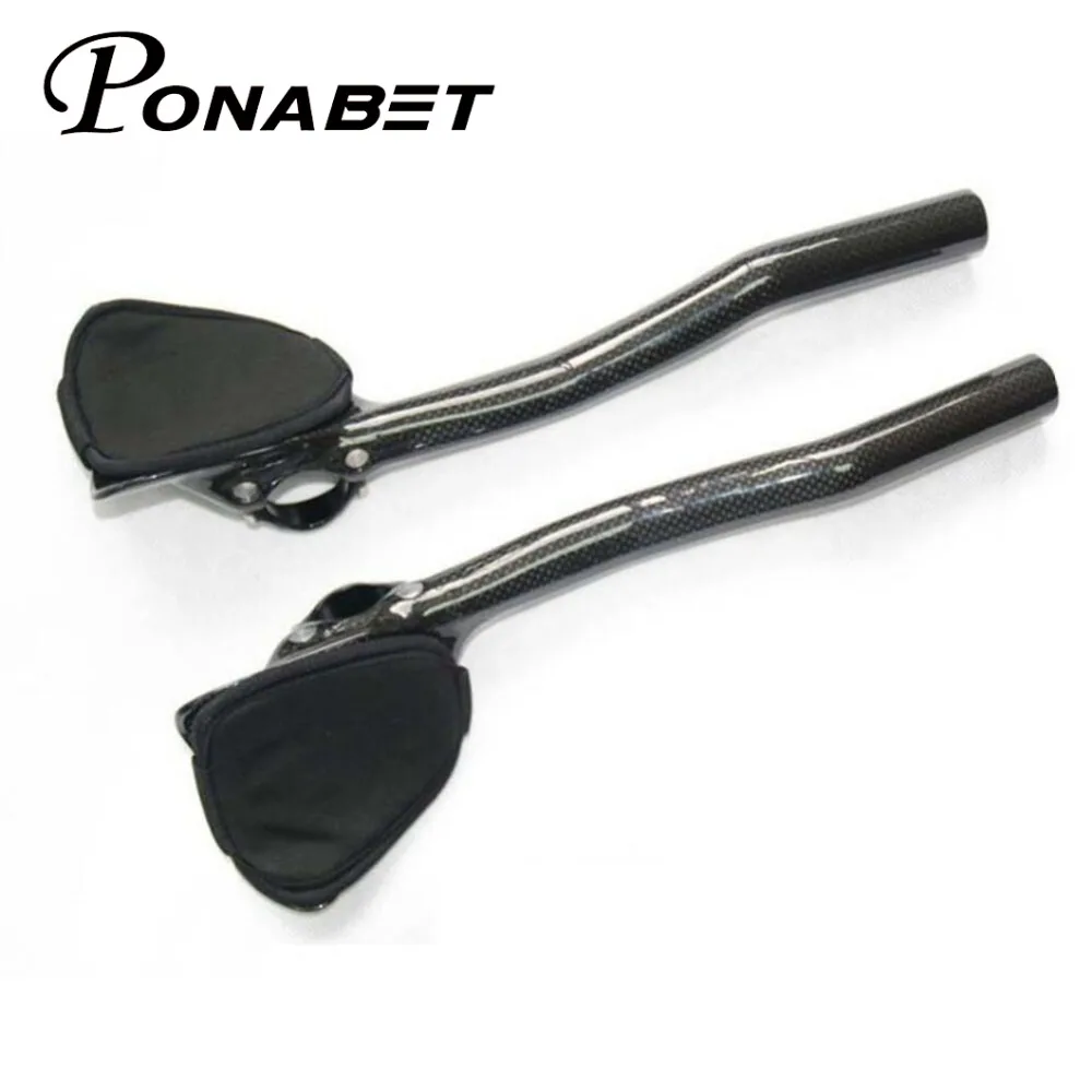 Buy Ponabet Carbon TT Bar Ends Bicycle Handlebar Time