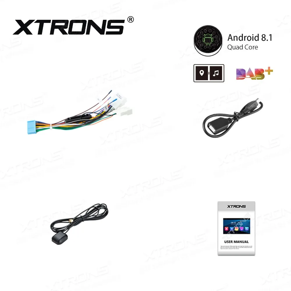 Best XTRONS 7" Android 8.1 Car DVD Multimedia Player GPS Navigation RCA Radio USB for Toyota RAV4 2006 2007 2008 2009 2010 2011 2012 5