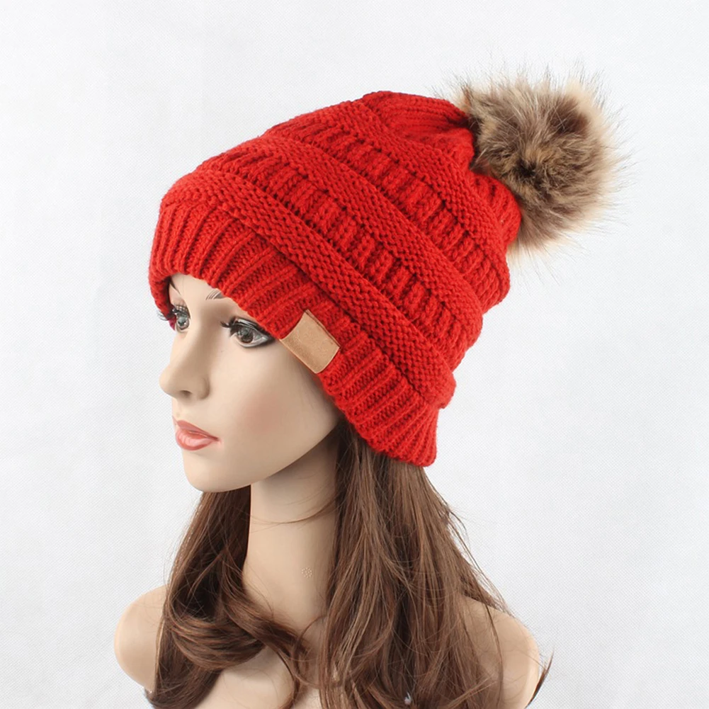 winter pom pom beanie