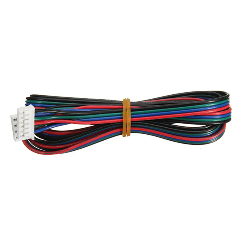 4 шт. Nema 17 шаговый двигатель Кабельный разъем 3d принтер 1 м 4Pin Dupont кабель совместим с MKS серии для 3d принтера