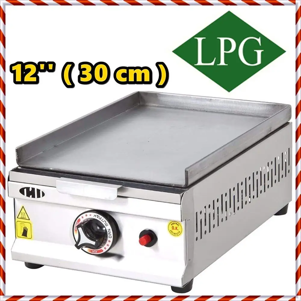 Countertop Flat Top Restaurant Cafe Industrial Catering Grill Hot