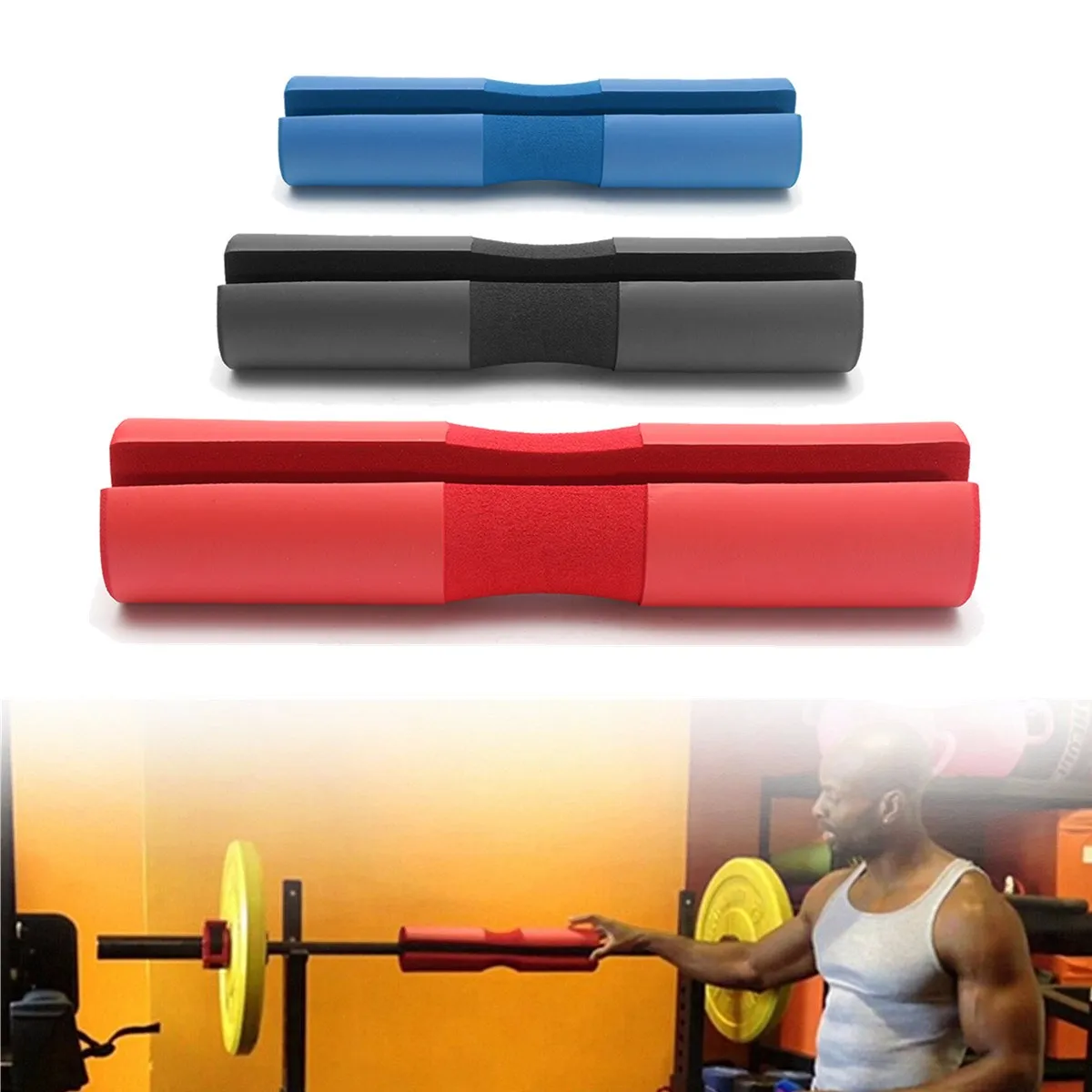 1 pcs Foam Weight Lifting Support Pad Barbell Bar Cover Pads shoulder